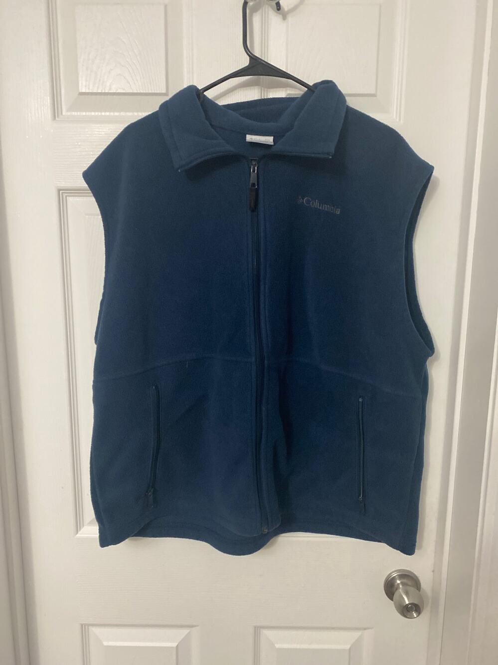 Columbia fleece vest size xl